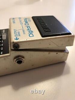 Boss DD2 Digital Delay Pedal - Blue Label Made in Japan - 1985 DD-2 Long Chip