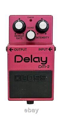Boss DM-2 Delay Guitar Effect Pedal Vintage Analogue MIJ Made in Japan 1984