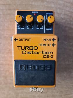 Boss Ds-2 Turbo Distortion 1987 Made In Japan