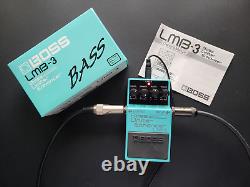 Boss LMB-3 Bass Limiter Enhancer Guitar Pedal Made In Taiwan