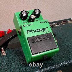 Boss PH-1R Phaser Aug 1982 MIJ Made in Japan Vintage Guitar Bass Effects Pedal