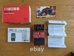 Boss RC-3 Loop Station (Looper) Guitar FX / Effects Pedal RC3. Made Jan 2012