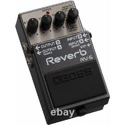 Boss RV-6 Reverb Delay Guitar Effects Pedal Digital Japanese Made in Japan Pro