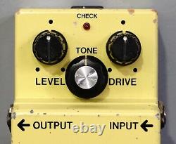 Boss SD-1 Vintage 1983 Super Overdrive Yellow Guitar Effect Pedal. Made In Japan