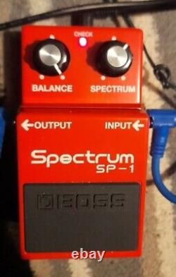 Boss SP-1 (Made in Japan) Parametric EQ Pedal, Phase Sweeper, Mid Booster