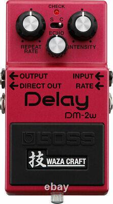 Brand New BOSS DM-2W Delay Guitar Effects Pedal WAZA CRAFT made in Japan DHL EMS