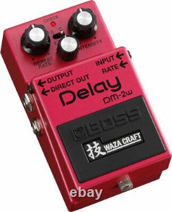 Brand New BOSS DM-2W Delay Guitar Effects Pedal WAZA CRAFT made in Japan DHL EMS