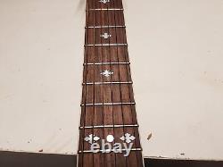 CLARITY ELECTRO ACOUSTIC STEEL STRING Made in KOREA BROWN FLAME EXCELLENT