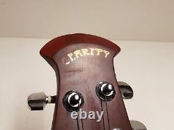 CLARITY ELECTRO ACOUSTIC STEEL STRING Made in KOREA BROWN FLAME EXCELLENT