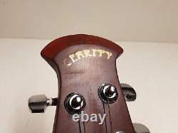 CLARITY ELECTRO ACOUSTIC STEEL STRING Made in KOREA BROWN FLAME TOP