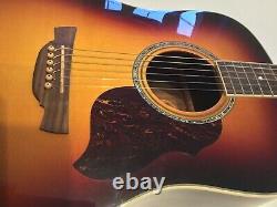 Crafter Acoustic Guitar D8 TS Sunburst Model Made In Korea
