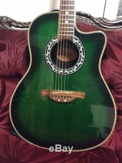 Crafter FSG-250e Electro Acoustic Guitar Made In Korea Bowl Back