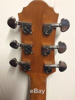 Crafter FSG-250e Electro Acoustic Guitar Made In Korea Bowl Back