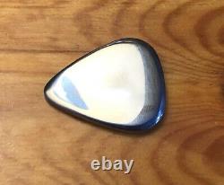 Custom Made Mission Flown Sr-71 Blackbird Aircraft Titanium Relic Guitar Pick