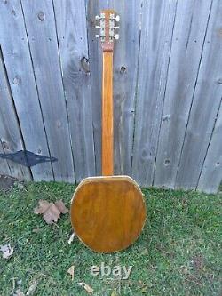 Custom Made Toilet Seat Guitar 6 String Conversation Piece Wall Art Party Favor
