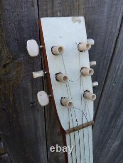 Custom Made Toilet Seat Guitar 6 String Conversation Piece Wall Art Party Favor