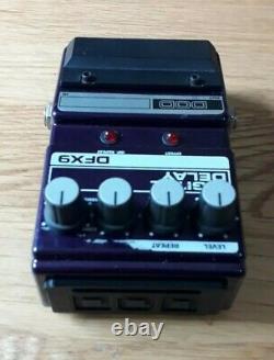 DOD DFX9 1989 Digital Delay Guitar Effect Pedal vintage Made in USA DFX-9