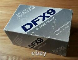 DOD DFX9 1989 Digital Delay Guitar Effect Pedal vintage Made in USA DFX-9