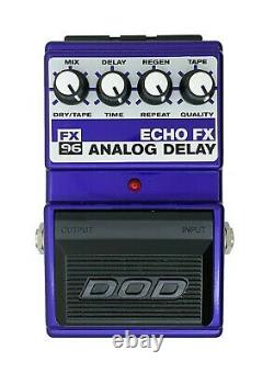 DOD FX96 Echo FX Analog Delay Guitar Effect Pedal Vintage Made in USA MN3005 DM2