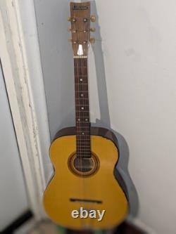 Decca DMI-204 Acoustic Parlor Guitar Vintage 1960s Made In Japan