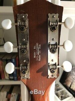 Early 70's Sears and Roebuck Space Dot Parlor Acoustic Guitar Made in the USA