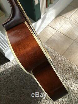 Early 70's Sears and Roebuck Space Dot Parlor Acoustic Guitar Made in the USA