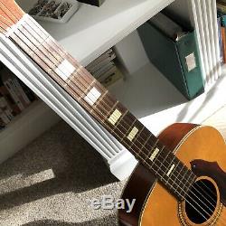 Early 70's Sears and Roebuck Space Dot Parlor Acoustic Guitar Made in the USA