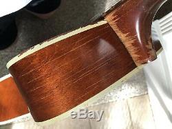 Early 70's Sears and Roebuck Space Dot Parlor Acoustic Guitar Made in the USA