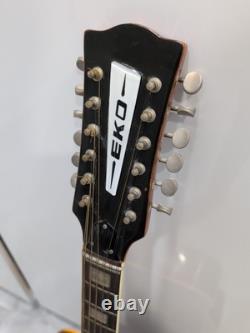 Eko Ranger 12 string acoustic guitar. Vintage made in Italy