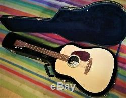 Electro-acoustic Guitar Martin DXME with hard case made in USA, fishman pickup