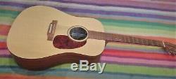 Electro-acoustic Guitar Martin DXME with hard case made in USA, fishman pickup