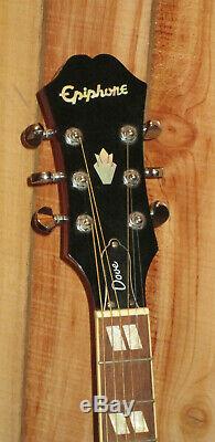 Epiphone Dove Natural 6 String Acoustic Guitar Made in Korea