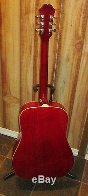 Epiphone Dove Natural 6 String Acoustic Guitar Made in Korea