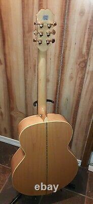 Epiphone EJ 200 Made in Korea/Japan 6 String Acoustic Guitar withCase extras