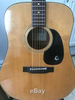 Epiphone FT-140 Vintage 1973 Acoustic Guitar Made in Japan Norlin Label