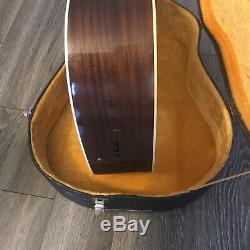 Epiphone Flat Top FT -147 Acoustic Guitar Made In Japan 1972 &Original Hard Case