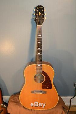 Epiphone Ft-79n Texan Made By Gibson 1963 USA Plays & Sounds Great Beatles Vibe
