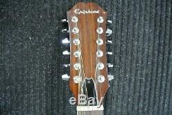 Epiphone PR-715-12-ASB 12 String Acoustic Guitar Made In Japan With Pickup