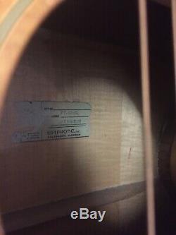 Epiphone Sheraton FT-507BL Jumbo Acoustic Guitar / Vintage 70s Made in Japan