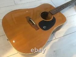 Epiphone Texan acoustic guitar. Made In Japan