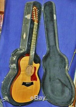 Excellent 2005 TAYLOR 354ce Acoustic/Electric 12-String, USA-Made, VGCond. OHSC