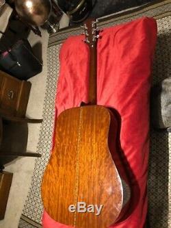 Fender Acoustic Guitar In Case Model F-03 Made For 1 Year Only In 1981