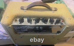 Fender Bronco Amp PR258 Vintage Combo Guitar Amplifier Tweed. LOUD & USA made