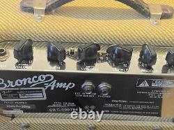 Fender Bronco Amp PR258 Vintage Combo Guitar Amplifier Tweed. LOUD & USA made