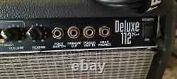Fender Deluxe 112 Plus Combo Guitar Amp USA Made Fully Working + New Strix Lead