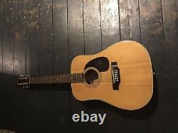 Fender F55-12 Made In Japan 1970s 12 String Acoustic