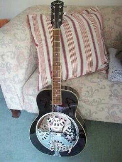 Fender FR50 Resonator Acoustic Guitar + Case Made in Korea, new strings fitted