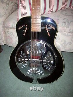 Fender FR50 Resonator Acoustic Guitar + Case Made in Korea, new strings fitted