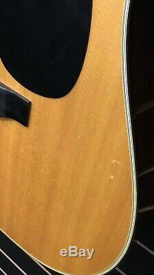 Fender F-35 Acoustic Guitar 1980s Made in Japan in Natural Finish
