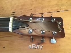 Fender F-35 Acoustic Guitar Made in Japan 1980s Roadworn